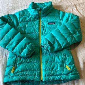 Girls Patagonia Girls Down Jacket Size Small 7-8